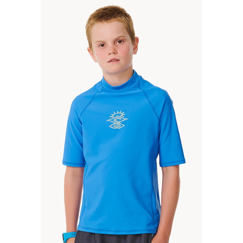 Boys Shred Rock Short Sleeve Suntop