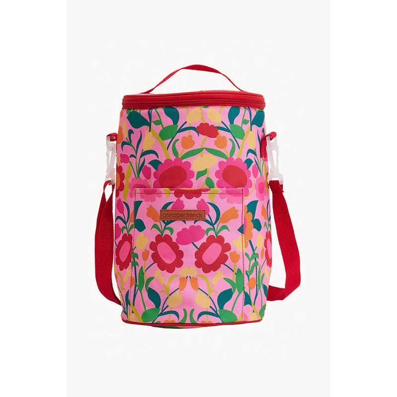 Flower Patch Barrel Cooler Bag