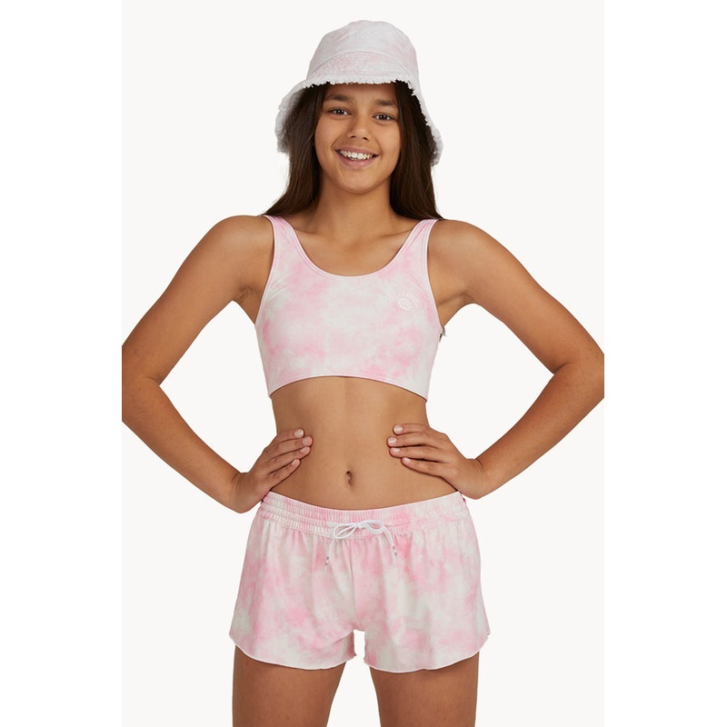 Girls Pretty In Pink Swim Short