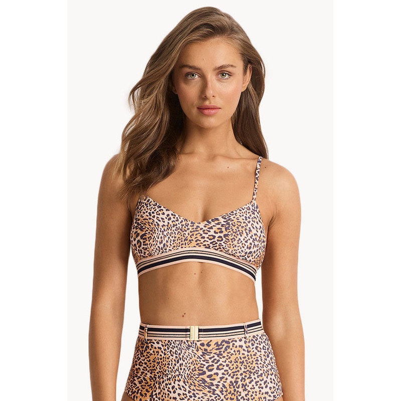 Montana Elastic Trim Crop