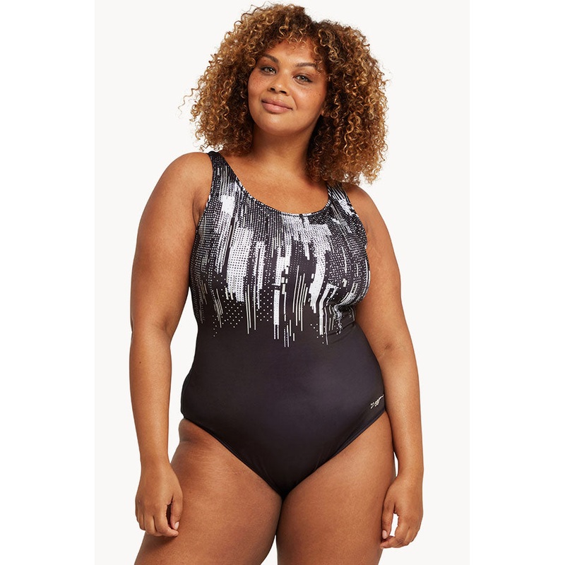 Shimmer Scoopback One Piece