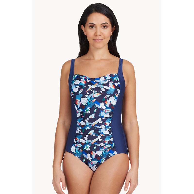 Luxor Ruched Front One Piece