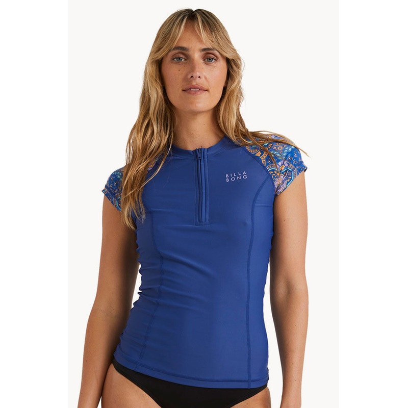 Summerside Point Break Short Sleeve Suntop