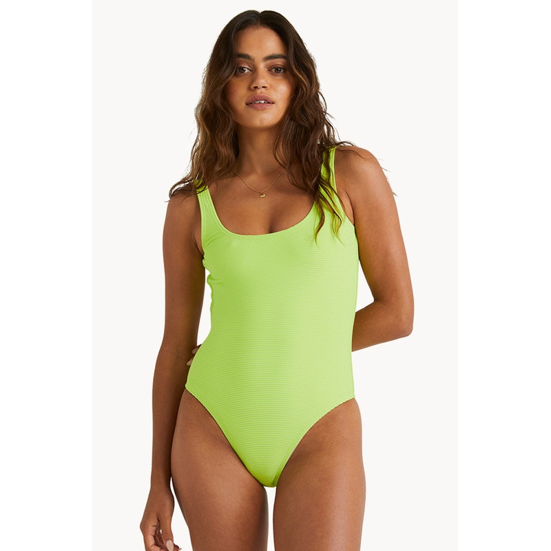 Tanlines Scoop Neck Tank One Piece