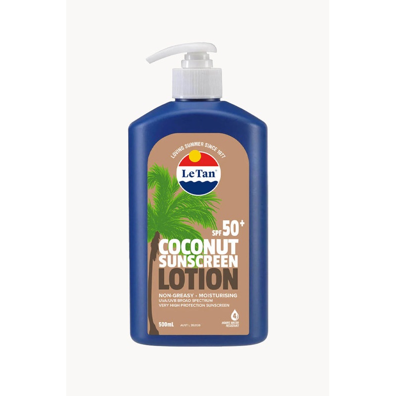 Coconut Sunscreen SPF50+ 500ml