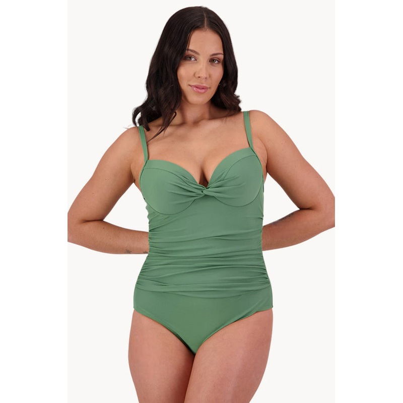 Contours F Cup Cross Front One Piece