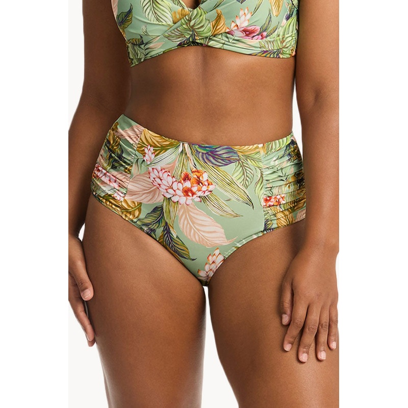 Lost Paradise Gathered High Waist Pant