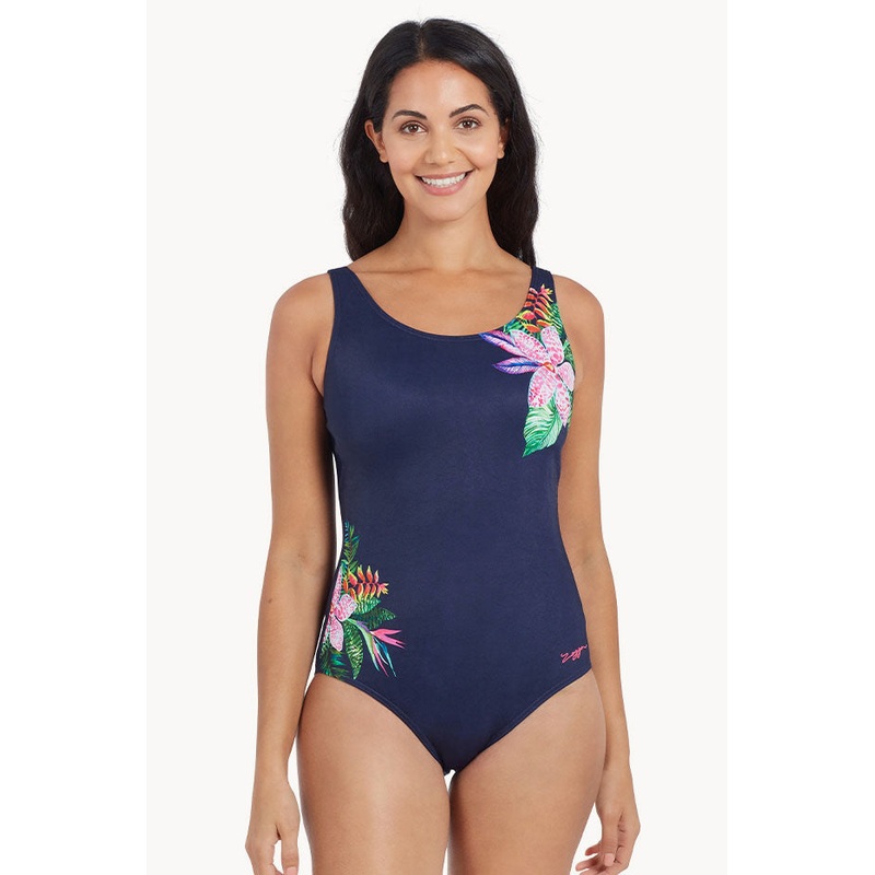 Orchid Daze Scoopback One Piece