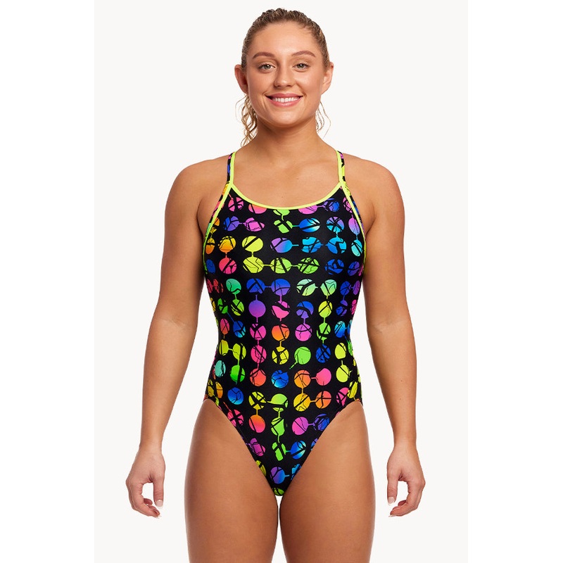 Broken Circle Diamond Back One Piece