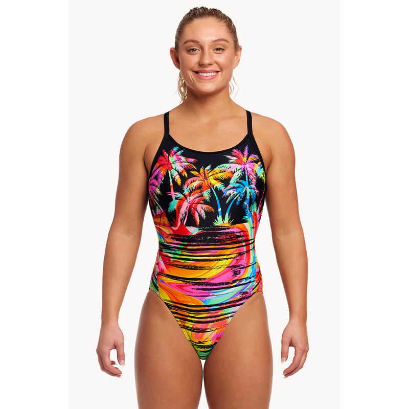 Sunset City Diamond Back One Piece