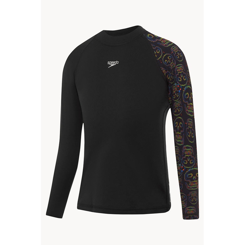 Boys Skull Long Sleeve Suntop