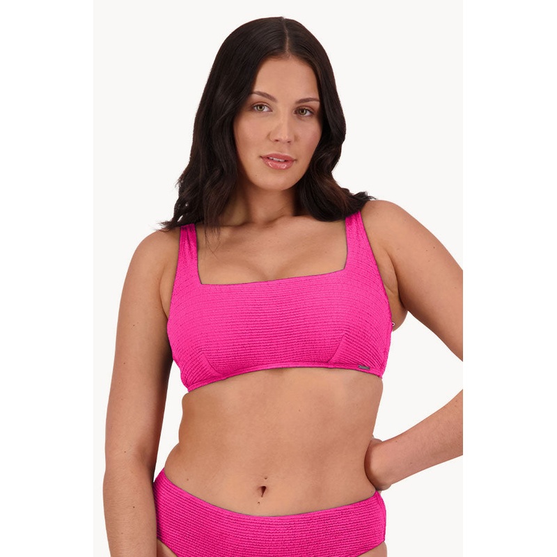 Retro Deco F/G Cup Square Neck Top