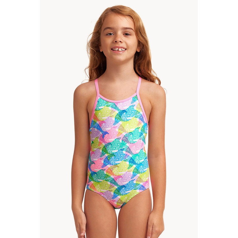 Toddler Girls Pastel Porpie One Piece