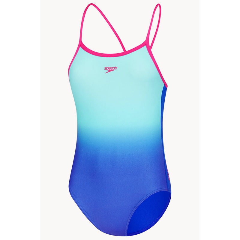 Girls Ombre Thin Strap One Piece
