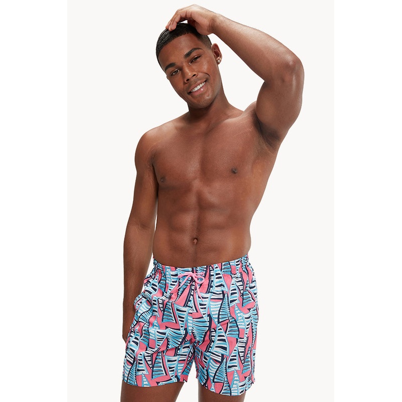 Mens Printed Leisure 16" Watershort