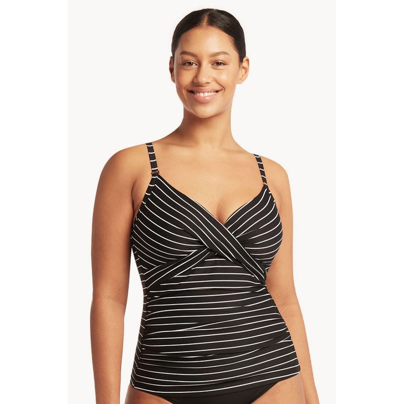 Shoreline DD/E Cup Twist Front Tankini Separate