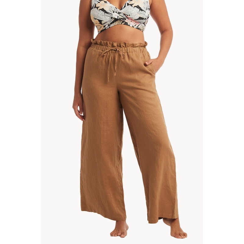Tidal Linen Beachside Pant