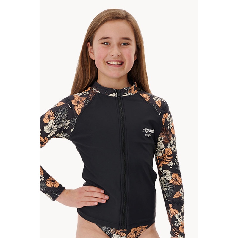 Girls Cosmic Paradise Zip Suntop