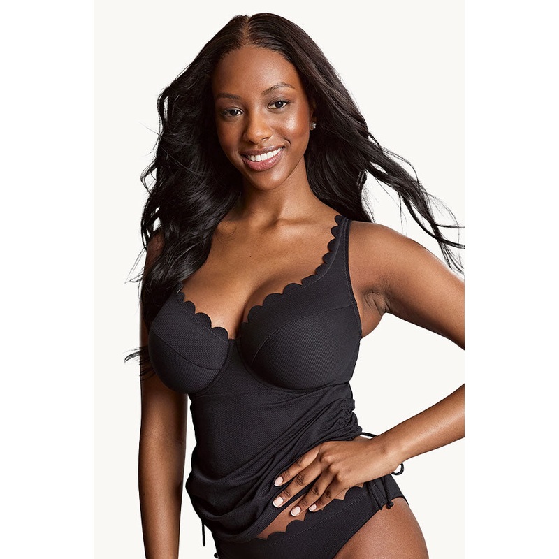 Spirit Selena F Cup Plunge Tankini Separate