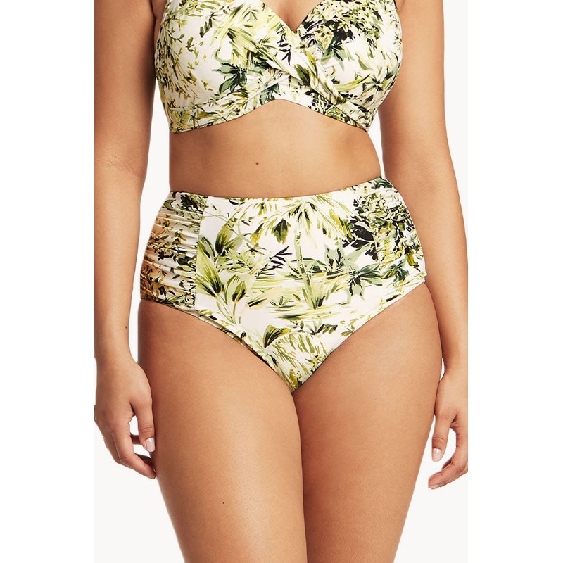 Troppica Gathered High Waist Pant