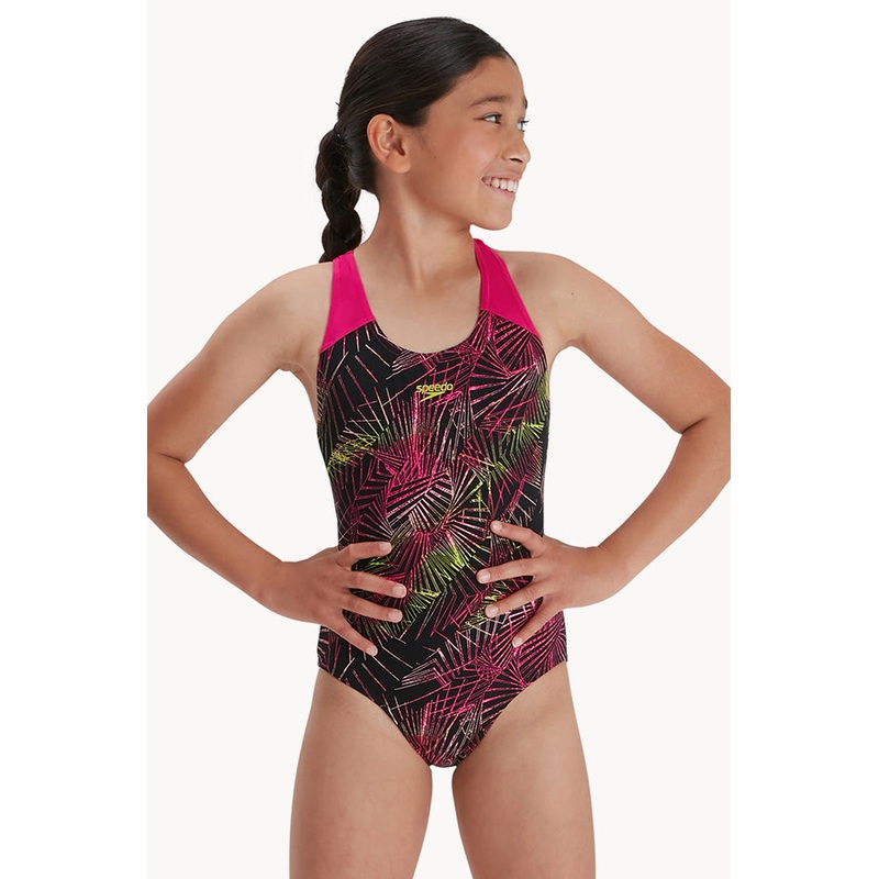 Girls Tropical Splashback One Piece