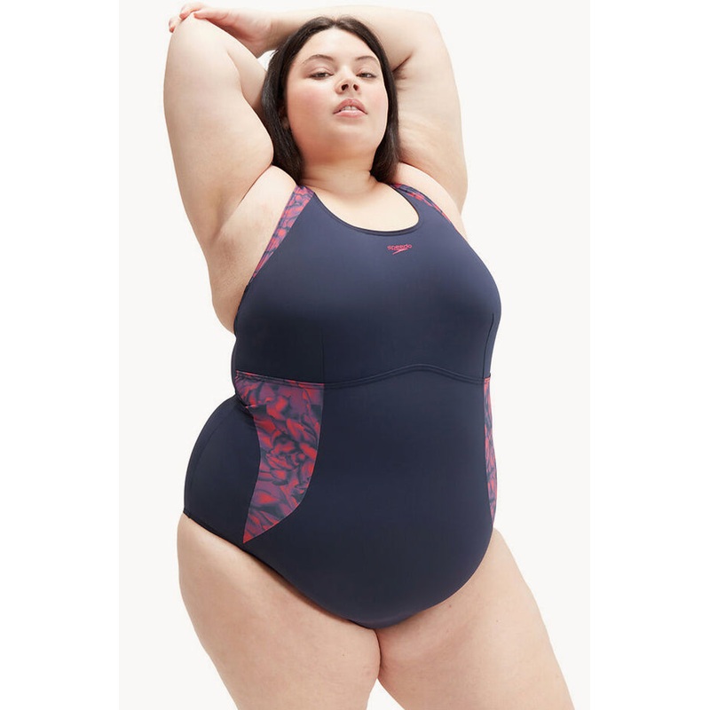 Orchidlustre Printed Shaping One Piece