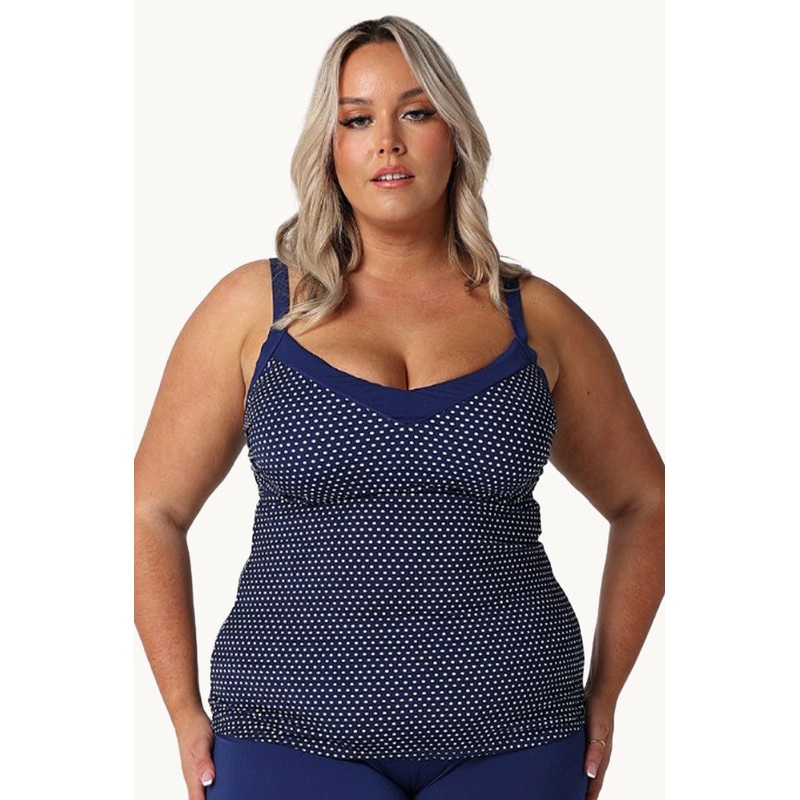 Dots F/G Cup Tankini Separate
