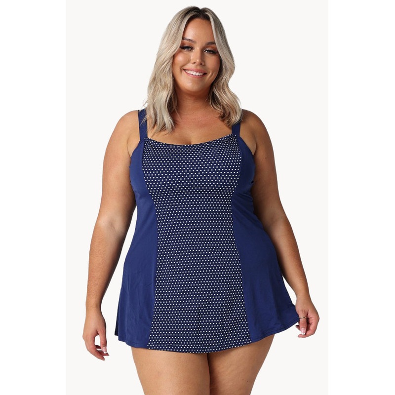 Dots Swim Dress One Piece