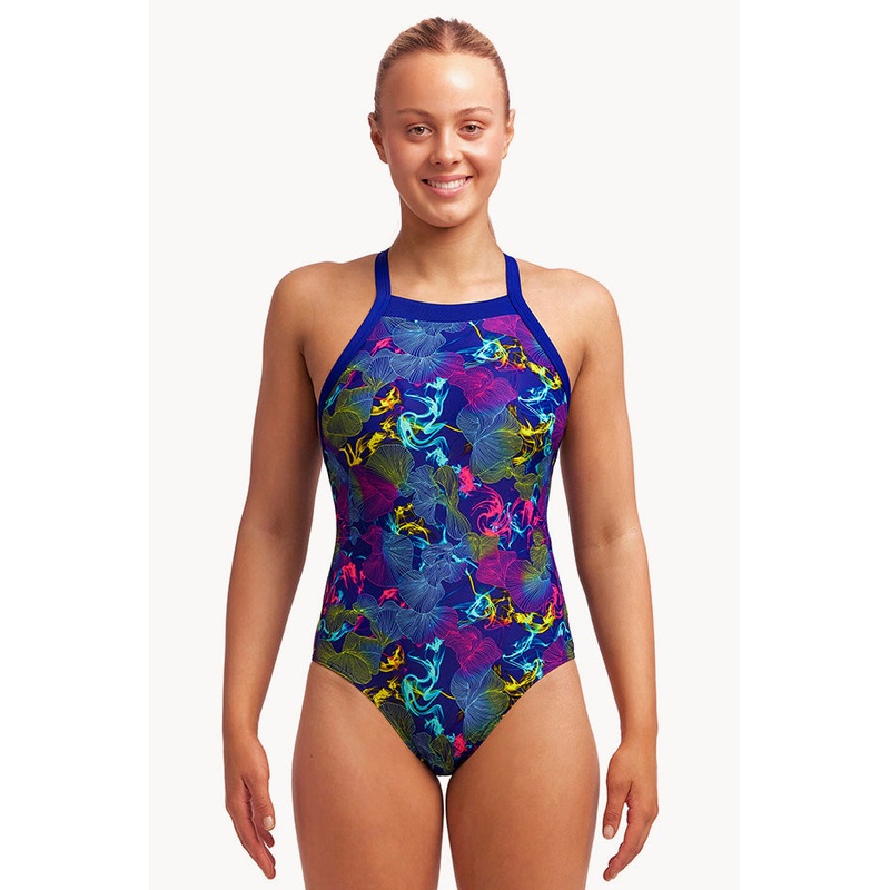 Oyster Saucy Sky Hi One Piece