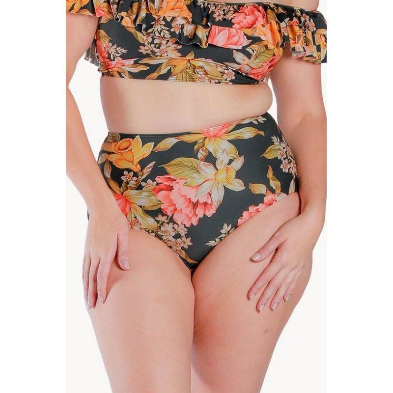 Frenchy Black High Waisted Pant