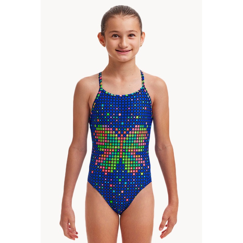 Girls B-fly Diamond Back One Piece