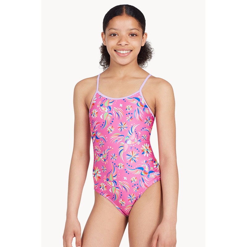 Girls Dreamcatcher Yaroomba Floral One Piece