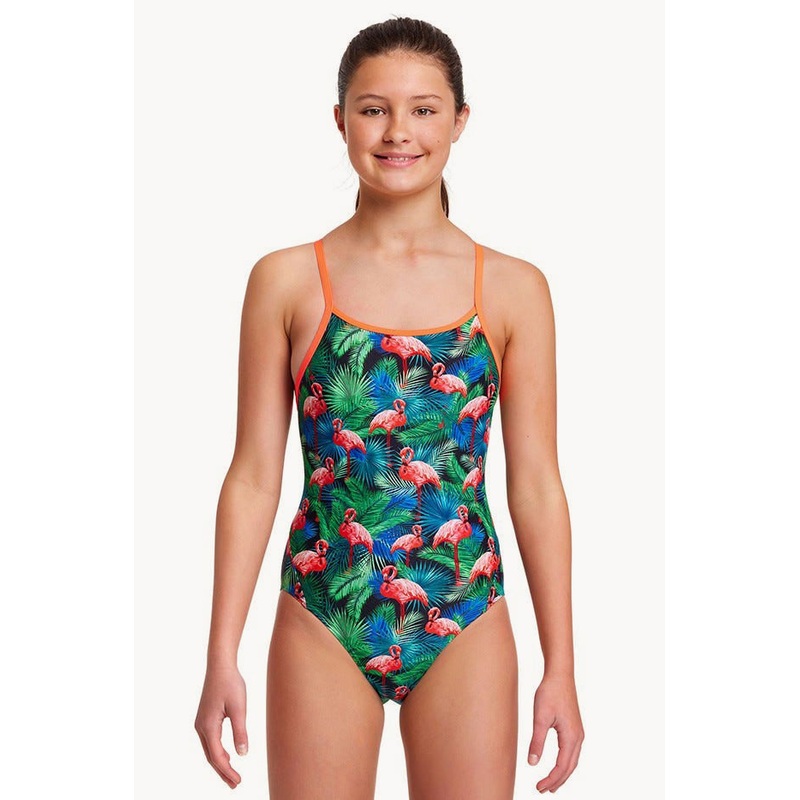 Girls Jungle Bungle Diamond Back One Piece