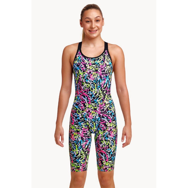 Girls Messed Up Fast Legs One Piece
