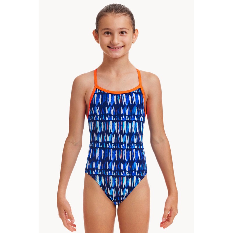 Girls Perfect Teeth Single Strap One Piece