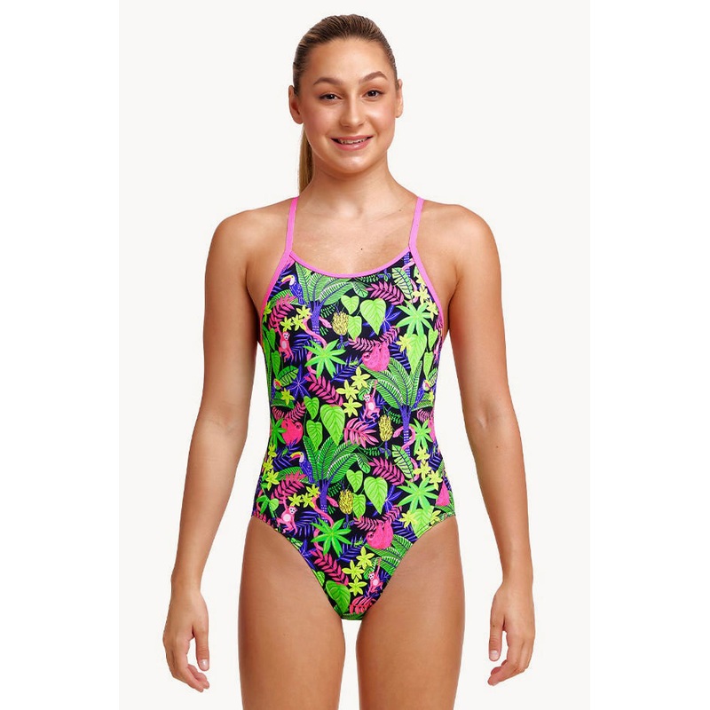 Girls Sloth Slumber Diamond Back One Piece