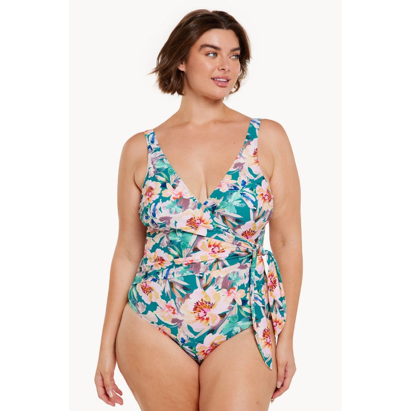 Maui Tie Cross Over One Piece