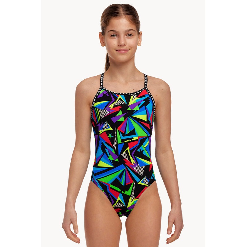 Girls Beat It Diamond Back One Piece