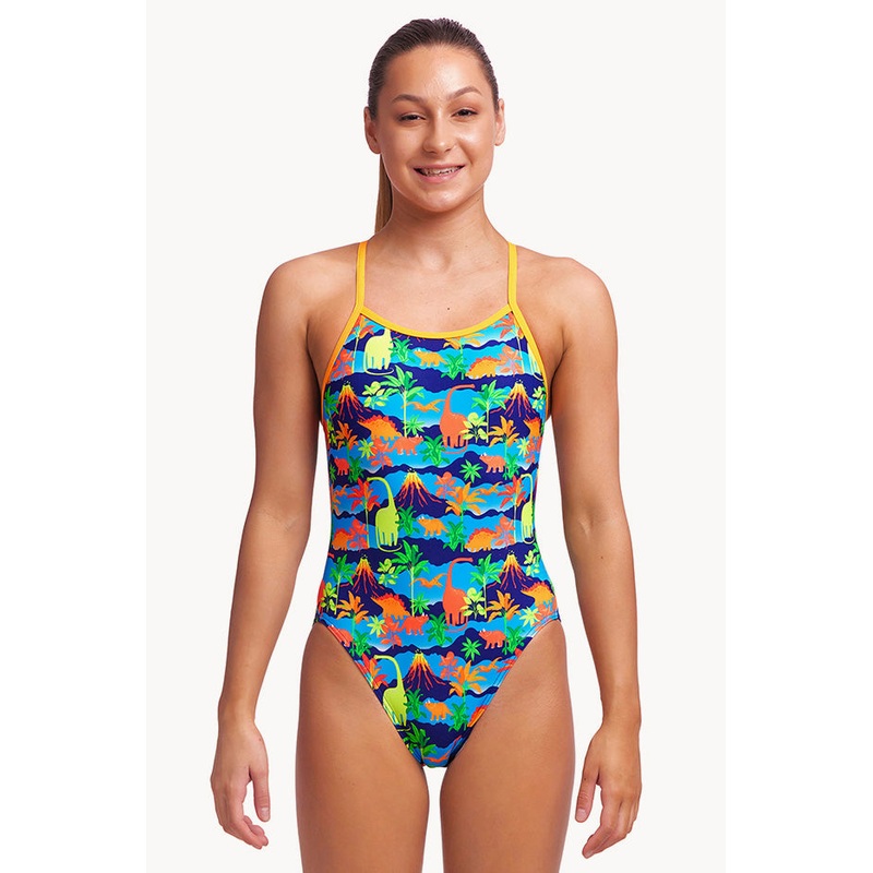 Girls Big Bronto Single Strap One Piece
