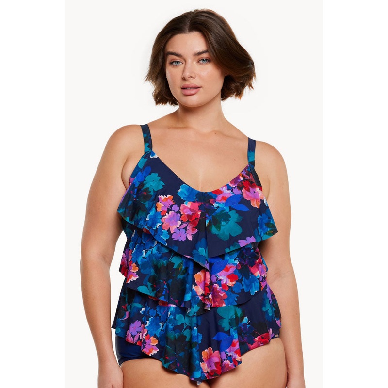 Montego Tiered Frill Tankini Separate