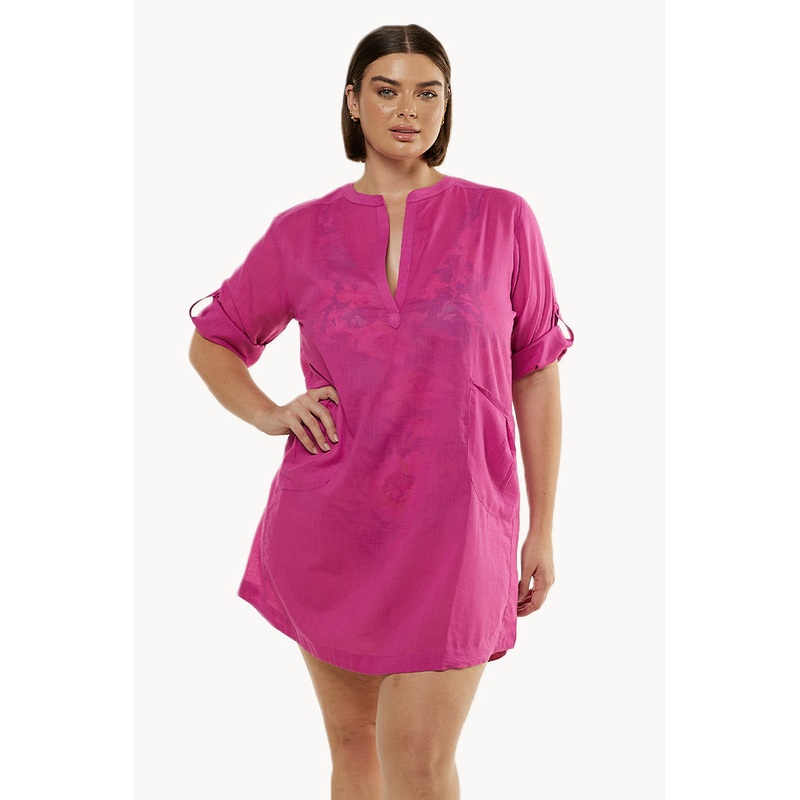 Plain Cotton Overshirt