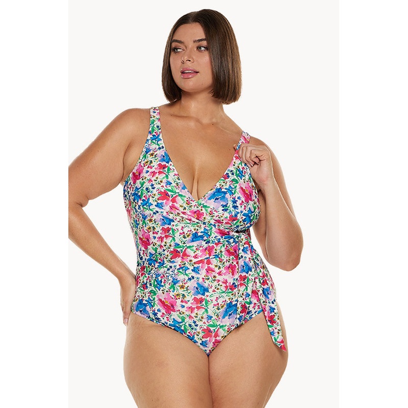 Summer Fields Tie Waist One Piece