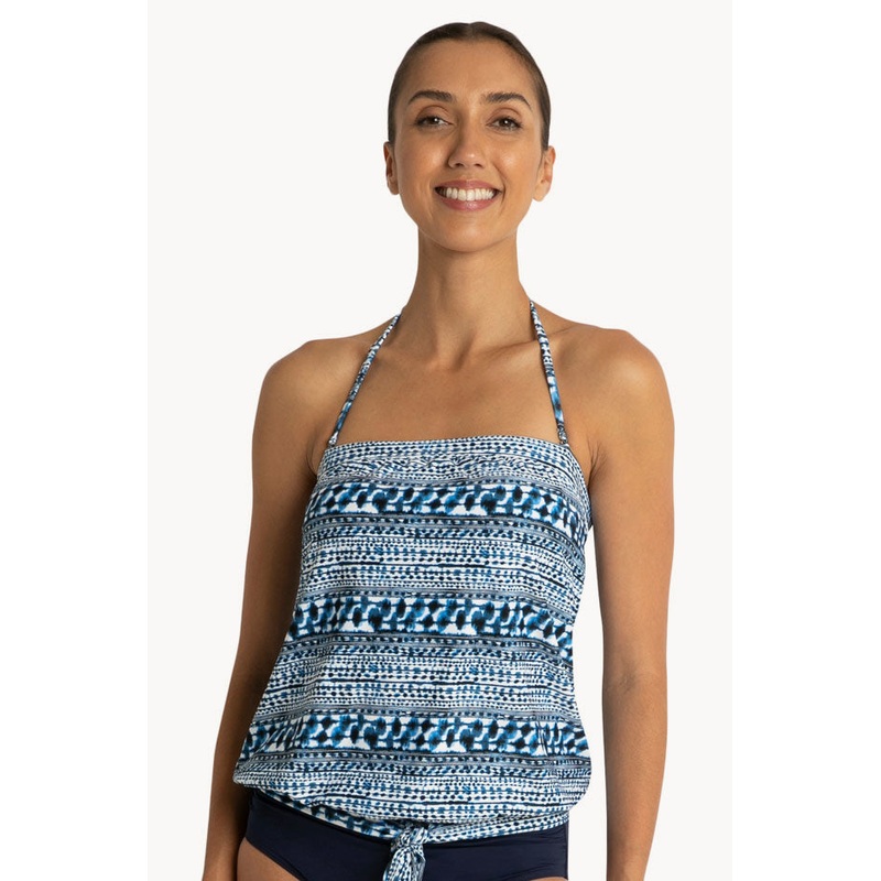 Byron Bay Bandeau Blouson Tankini Separate