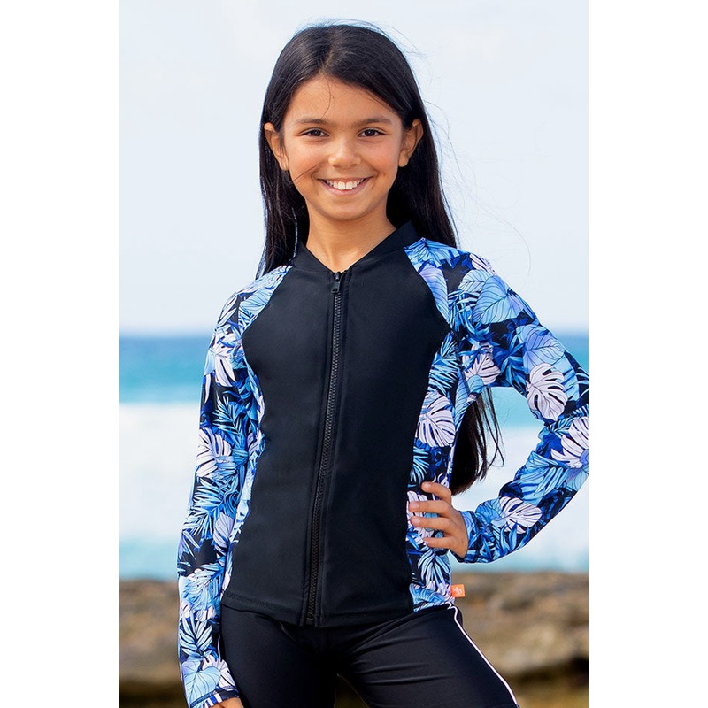 Girls Coral Coast Long Sleeve Suntop