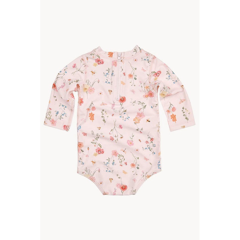 Girls Maya Long Sleeve Sunsuit