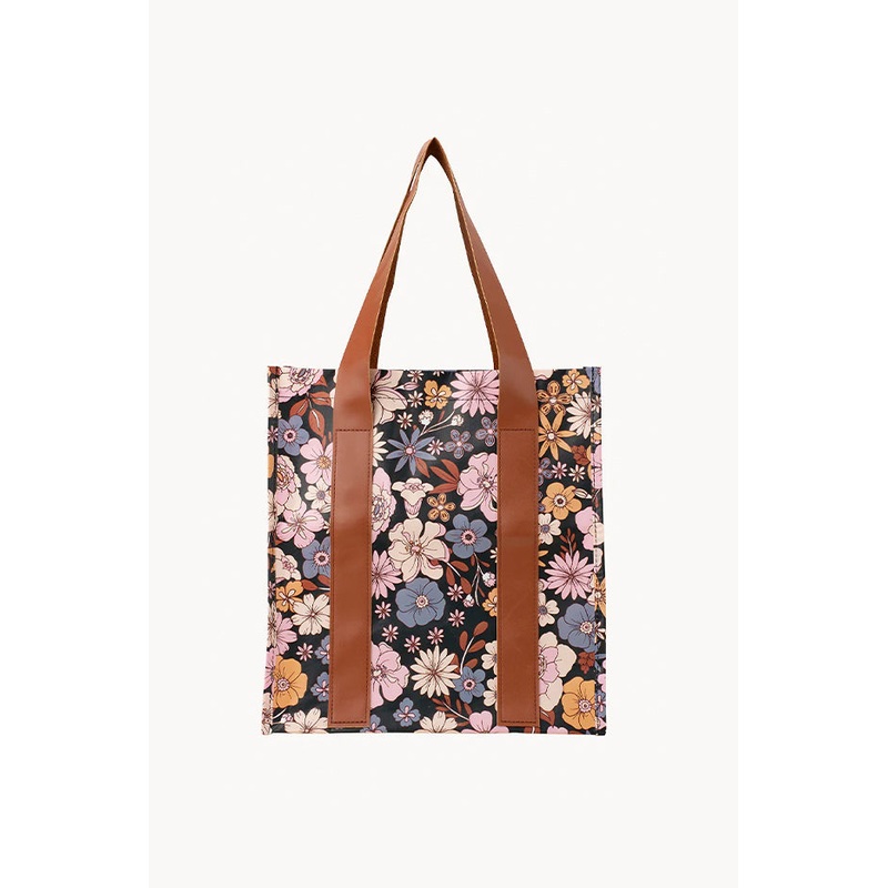 Lilac Fields Market Bag
