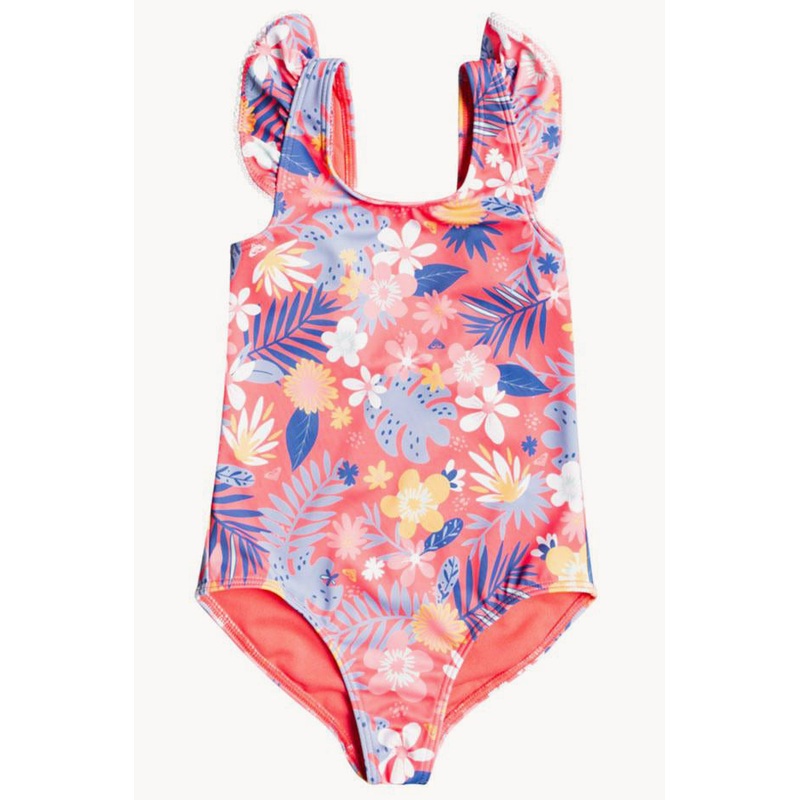 Girls Hibiscus Party One Piece