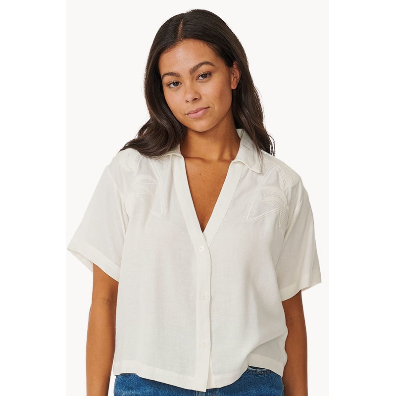 Pacific Dreams Embroidered Shirt