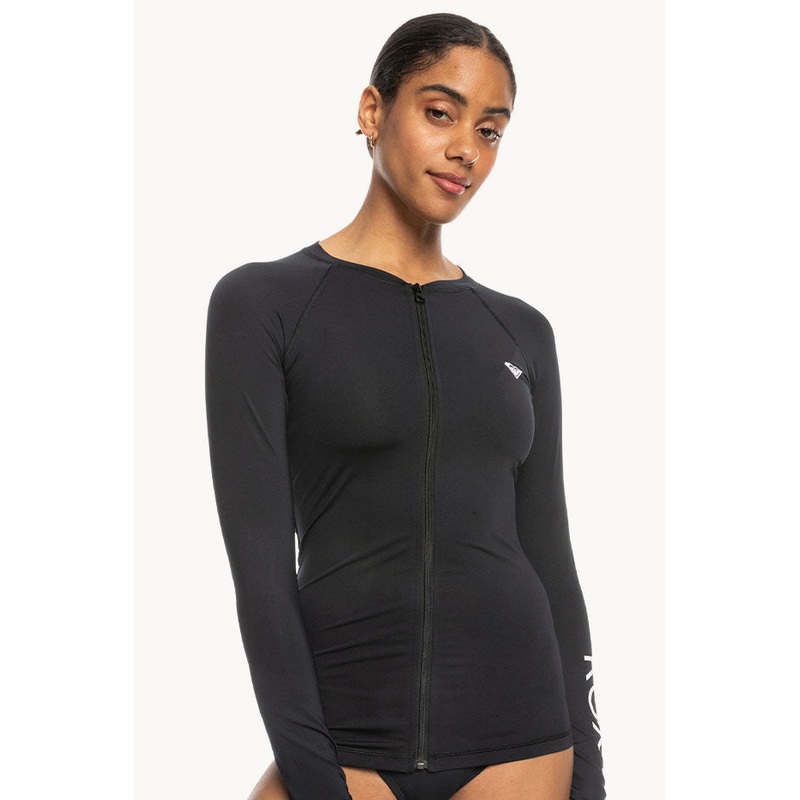 Essentials Long Sleeve Zip Suntop