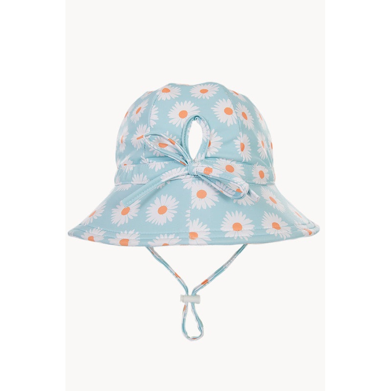Girls Daisy Swim Hat